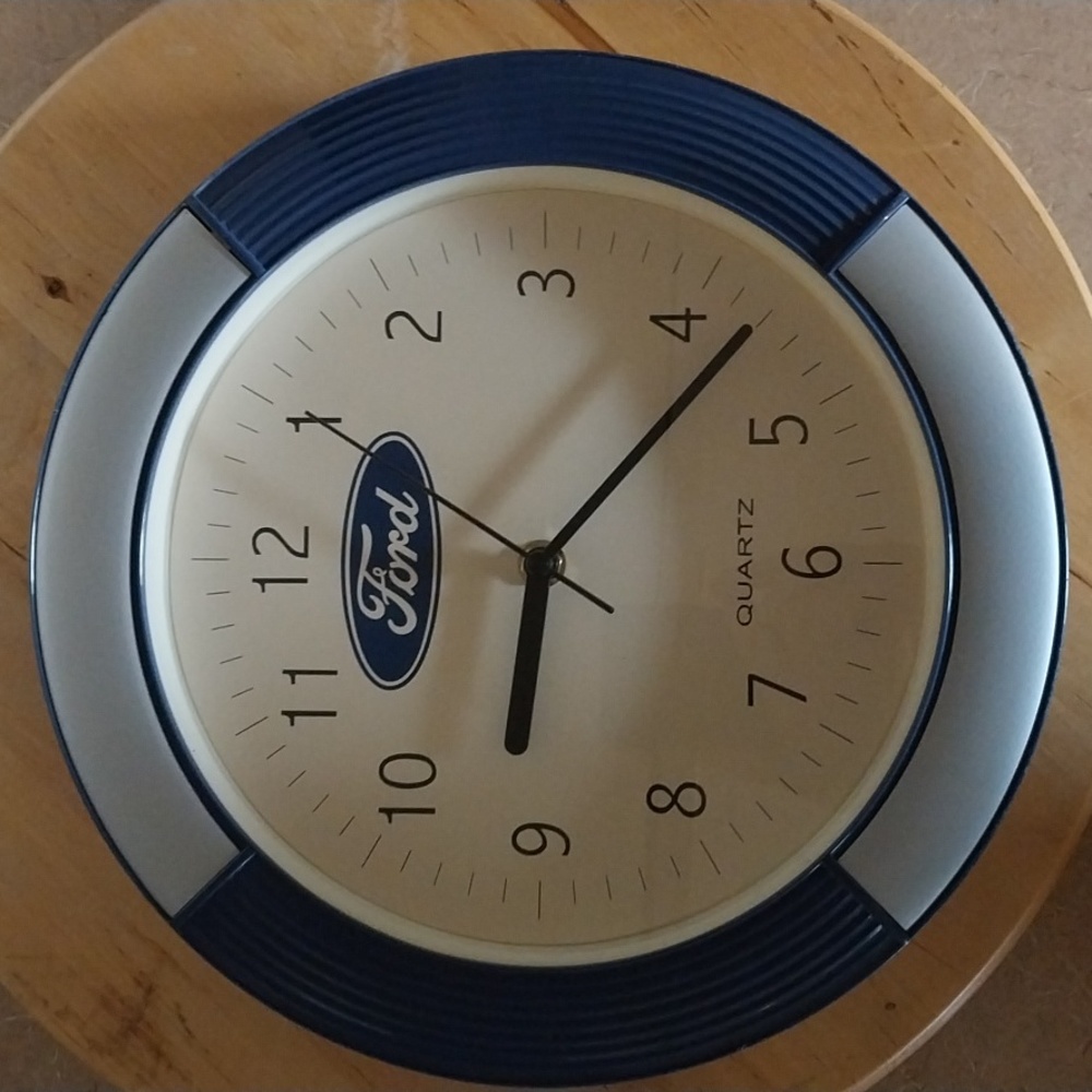 Ford wall clock